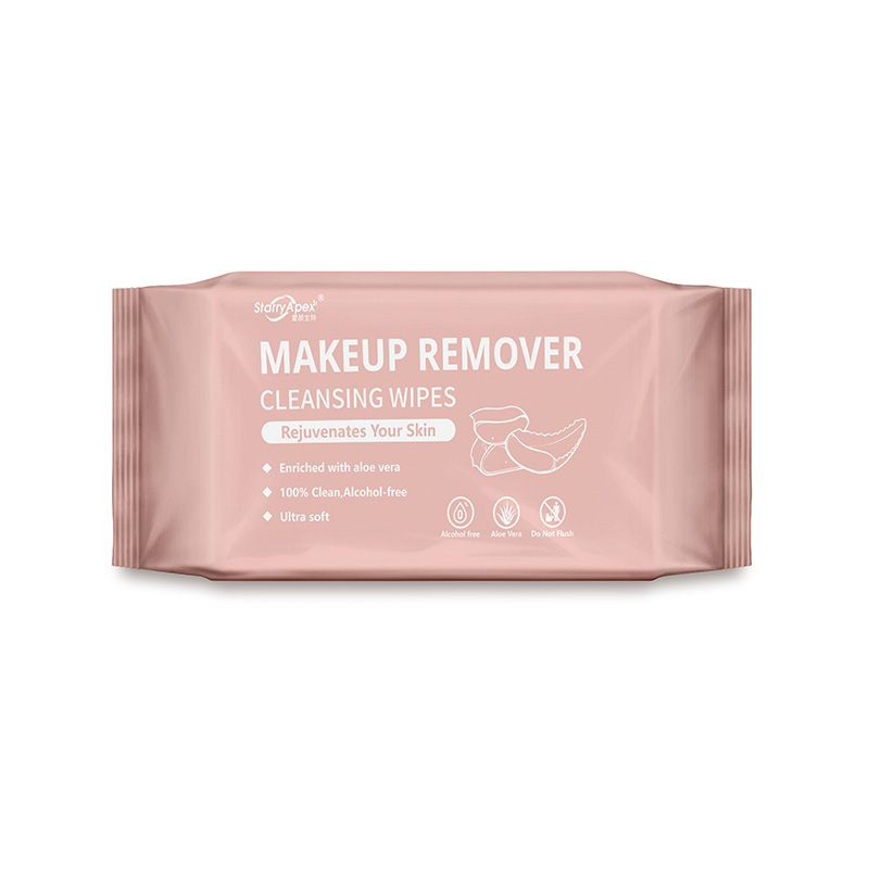 Lingettes de déménagement de maquillage