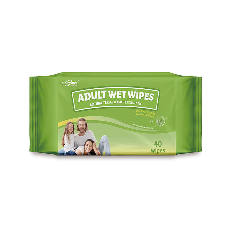 Lingettes humides adultes