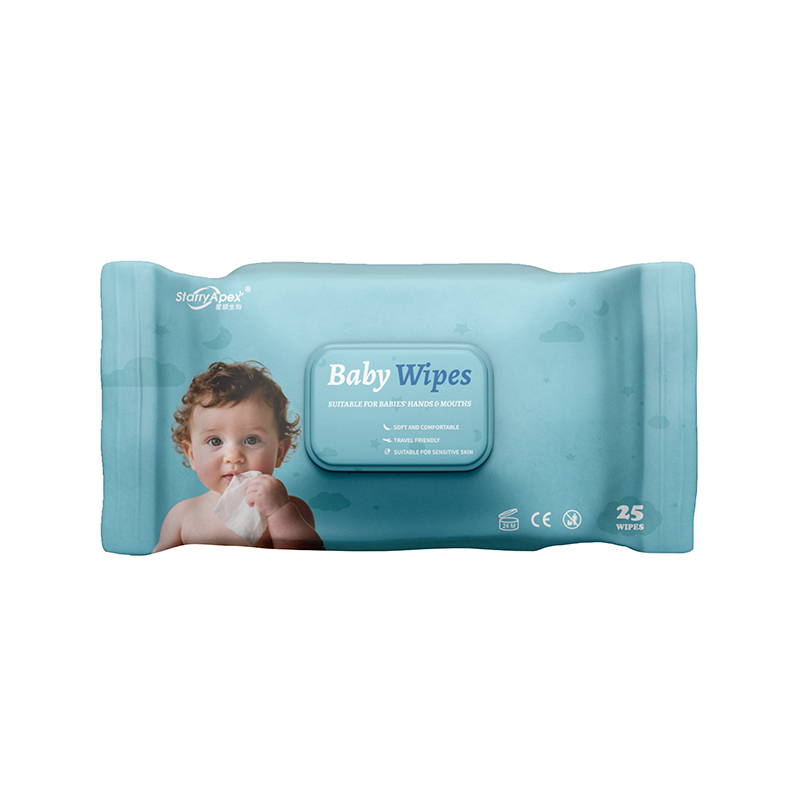 Lingettes à la main et à la bouche