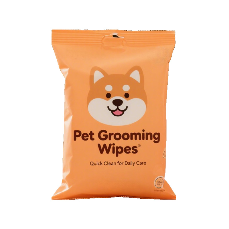Lingettes de toilettage pour animaux de compagnie 